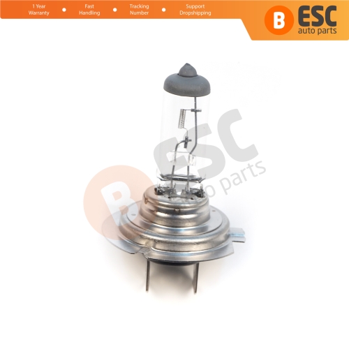 1 Piece BOSCH BASIC 1 987 302 804 H7 12V 55W PX26d Halogen Bulb for Headlight Low-Beam High-Beam Fog Lamp