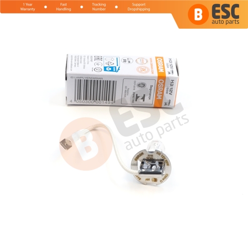 1 Piece OSRAM ORIGINAL 64151 H3 12V 55W PK22s Halogen Bulb for Fog Trailer Off-Road Headlight Lamp