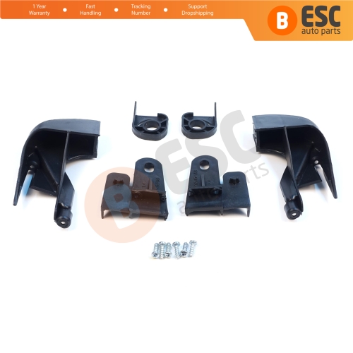 Headlight Holder Mount Repair Bracket Tab Set Left Right Side for Fiat Fiorino MK3 225 Citroen Nemo Peugeot Bipper 2007-2020 6212F4 6212F3