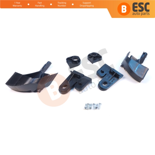 Headlight Holder Mount Repair Bracket Tab Set Left Right Side for Fiat Fiorino MK3 225 Citroen Nemo Peugeot Bipper 2007-2020 6212F4 6212F3