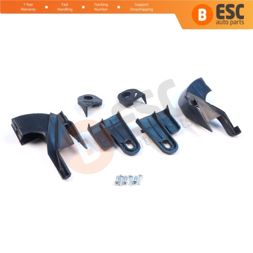 Headlight Holder Mount Repair Bracket Tab Set Left Right Side for Fiat Fiorino MK3 225 Citroen Nemo Peugeot Bipper 2007-2020 6212F4 6212F3