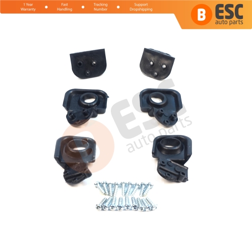 Headlight Holder Mount Repair Bracket Tab Set Left Right Side for Fiat Doblo Box MPV 119 223 2005-2010