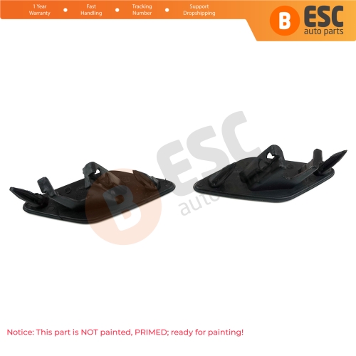 Headlight Washer Cover Cap Set 3G0807937 38 for VW Passat B8 3G 2015-2019