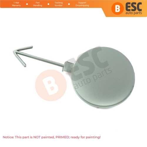 Front Bumper Tow Eye Hook Cover Cap 6F0807241 for Seat Ibiza 2017-2021