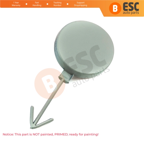 Front Bumper Tow Eye Hook Cover Cap 6F0807241 for Seat Ibiza 2017-2021