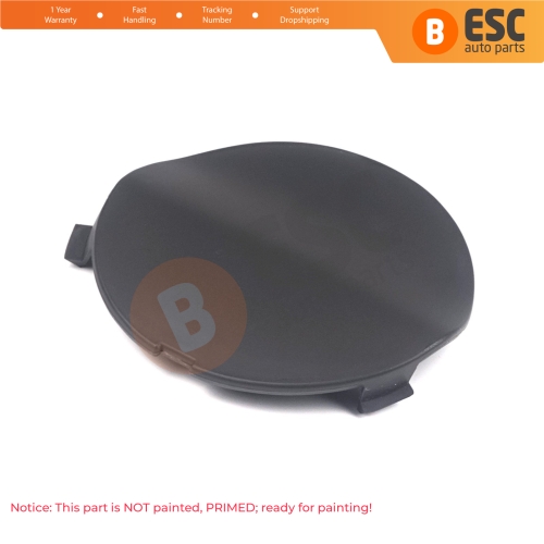 Front Bumper Tow Hook Eye Cover Cap Right 5028672 for Ford Transit Tourneo Connect 2009-2012