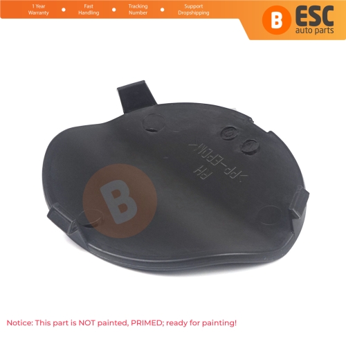 Front Bumper Tow Hook Eye Cover Cap Right 5028672 for Ford Transit Tourneo Connect 2009-2012