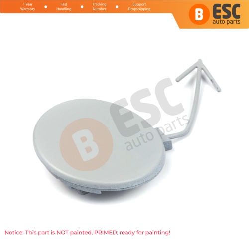 Front Bumper Tow Eye Hook Cover Cap 5F0807241C for Seat Leon 2017-2020