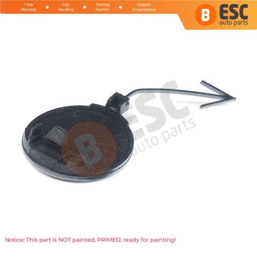 Front Bumper Tow Eye Hook Cover Cap 5F0807241C for Seat Leon 2017-2020