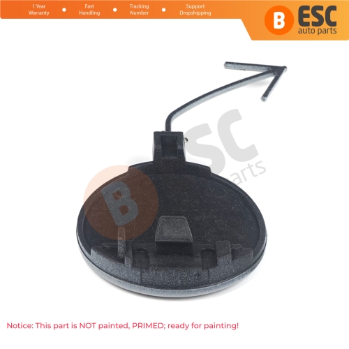 Front Bumper Tow Eye Hook Cover Cap 5F0807241C for Seat Leon 2017-2020