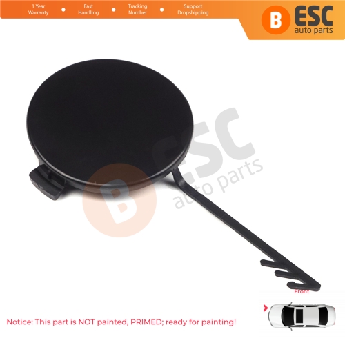 Front Bumper Tow Hook Eye Cover Cap 8K0807241 for Audi A4 B8 4L 2008-2012