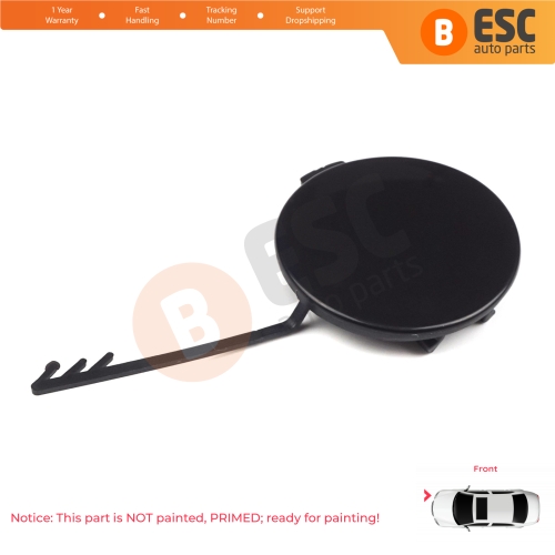 Front Bumper Tow Hook Eye Cover Cap 8K0807241 for Audi A4 B8 4L 2008-2012