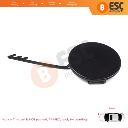 Front Bumper Tow Hook Eye Cover Cap 8K0807241 for Audi A4 B8 4L 2008-2012