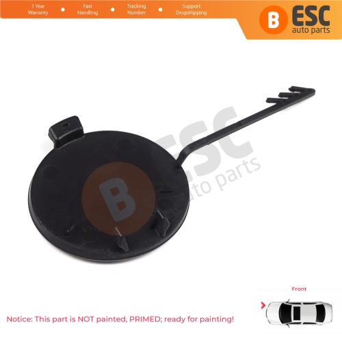 Front Bumper Tow Hook Eye Cover Cap 8K0807241 for Audi A4 B8 4L 2008-2012