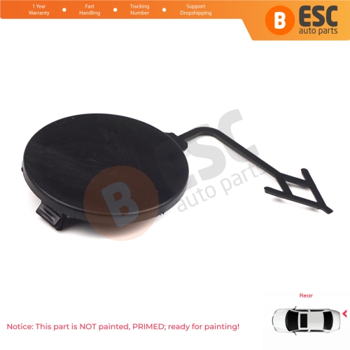 Rear Bumper Tow Hook Eye Cover Cap 4G5807441 for Audi A6 Avant S6 Quattro 2012-2014 A6L 2012 2015