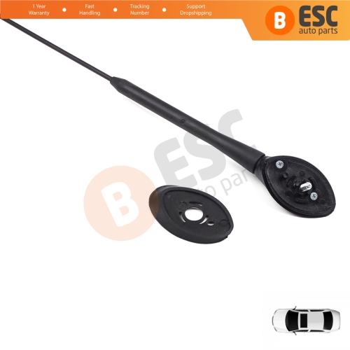 Roof Aerial Antenna Whip Rod Mount Base M5 5 mm for Ford Transit Custom Tourneo Connect Fiesta MK6 B Max EcoSport 9T1T18828AA