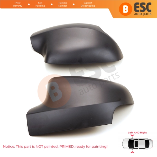 Side Wing Mirror Scull Cap Cover Left Right 963737459R 963741273R for Renault Symbol 3