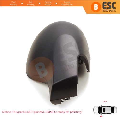 Side Wing Mirror Scull Cap Cover Left 8200634550 for Renault Symbol 2 Thalia Twingo 2