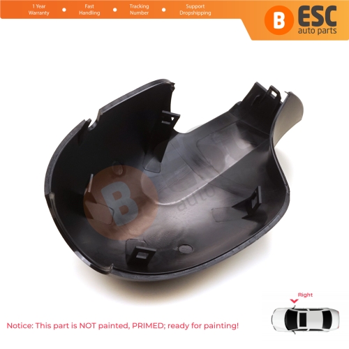 Side Wing Mirror Scull Cap Cover Right 8200634548 for Renault Symbol 2 Thalia Twingo 2