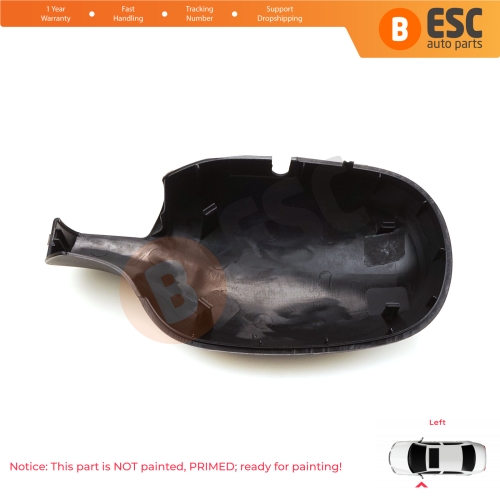 Side Wing Mirror Scull Cap Cover Left 7701471854 for Renault Clio 2 Symbol Megane Scenic 1 Thalia 1