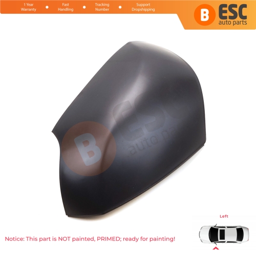 Side Wing Mirror Scull Cap Cover Left 963730063L for Renault Fluence Megane MK3 5-Door