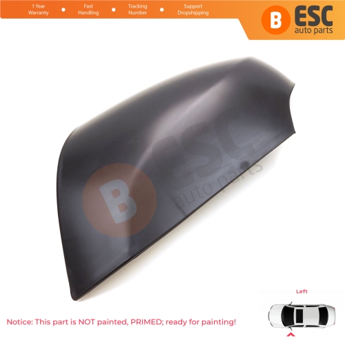 Side Wing Mirror Scull Cap Cover Left 963730063L for Renault Fluence Megane MK3 5-Door