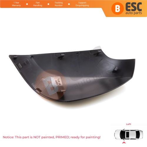 Side Wing Mirror Scull Cap Cover Left 963730063L for Renault Fluence Megane MK3 5-Door