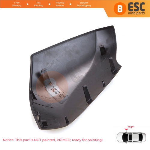 Side Wing Mirror Scull Cap Cover Right 963740063R for Renault Fluence Megane MK3 5-Door