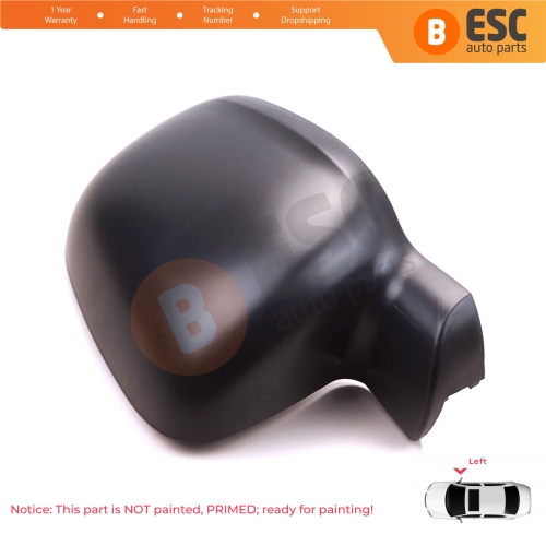 Side Wing Mirror Scull Cap Cover Left 963735075R for Renault Kangoo Citan W415 W420 Townstar NV250 