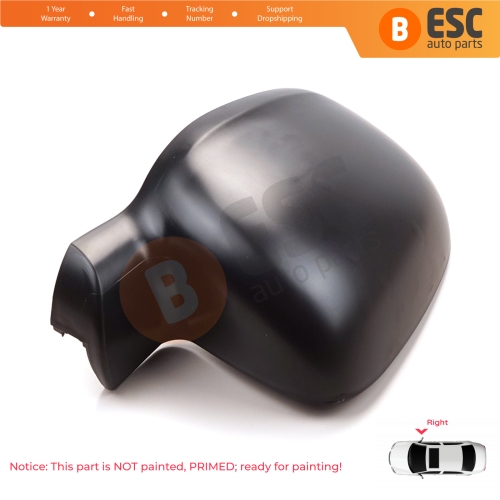 Side Wing Mirror Scull Cap Cover Right 963029296R for Renault Kangoo Citan W415 W420 Townstar NV250 