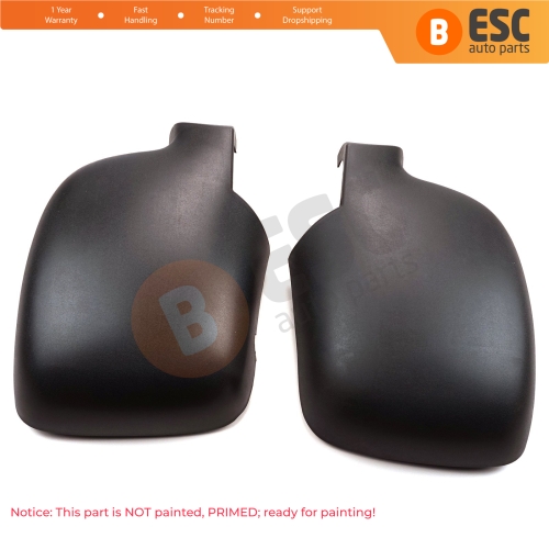 Side Wing Mirror Scull Cap Cover Left Right 7701068844 7701068842 for Renault Kangoo 2008-2013