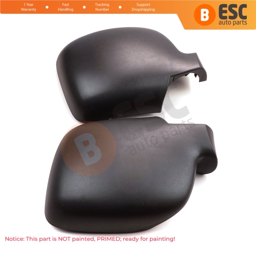 Side Wing Mirror Scull Cap Cover Left Right 7701068844 7701068842 for Renault Kangoo 2008-2013