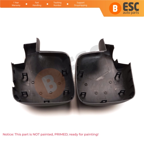 Side Wing Mirror Scull Cap Cover Left Right 7701068844 7701068842 for Renault Kangoo 2008-2013
