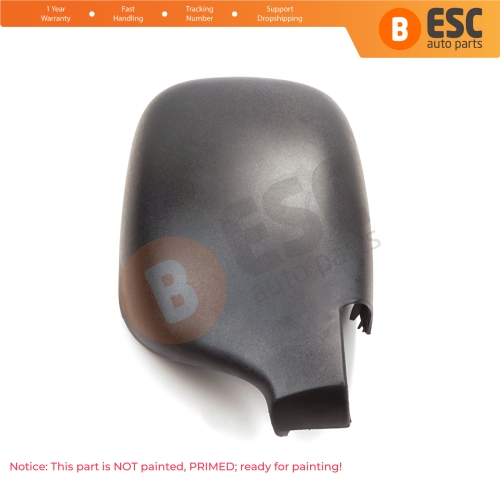 Side Wing Mirror Scull Cap Cover Left 8200245171 for Renault Kangoo Nissan Kubistar 1997-2008 Peugeot 405 