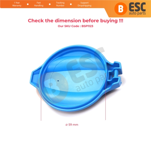 Windshield Wiper Washer Bottle Cap 986233S000  for Hyundai Sonata Azera Genesis i20 i40 i45 Kia Rio Cadenza 