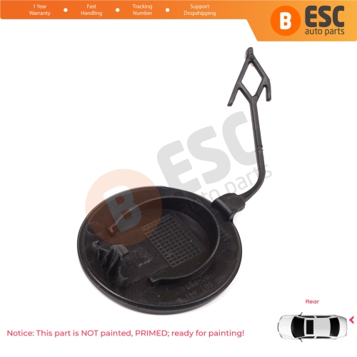 Rear Tow Hitch Eye Hook Cover Cap for Audi A6 S6 C7 Avant Quattro A6L 4G5807441B