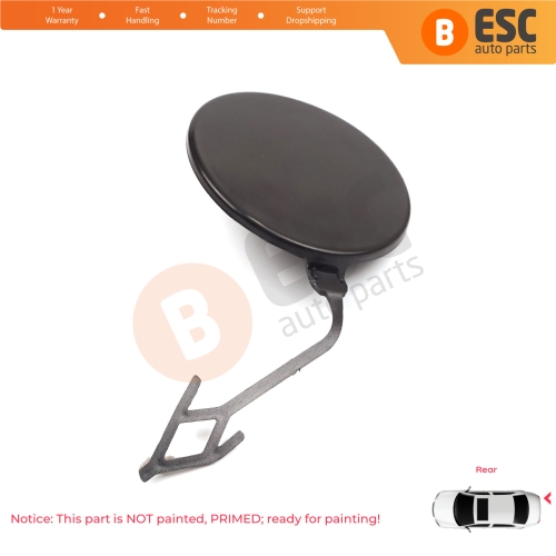 Rear Tow Hitch Eye Hook Cover Cap for Audi A6 S6 C7 Avant Quattro A6L 4G5807441B