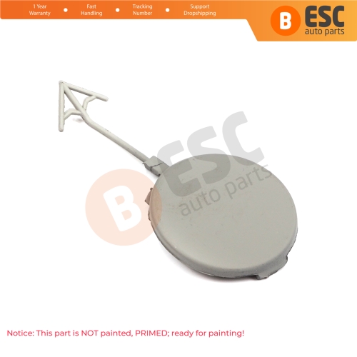 Rear Bumper Tow Hitch Eye Hook Cover Cap for Seat Leon MK3 5F ST SC 2012-2016 Pre-Facelift 5F0807441 