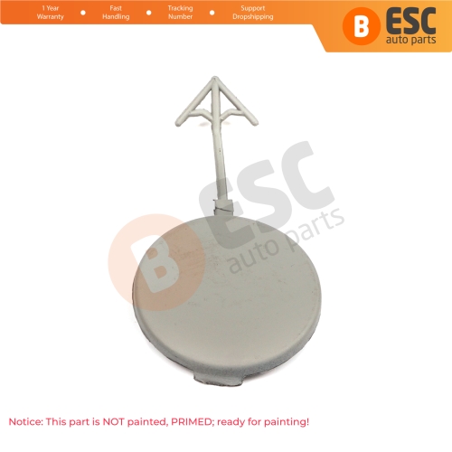 Rear Bumper Tow Hitch Eye Hook Cover Cap for Seat Leon MK3 5F ST SC 2012-2016 Pre-Facelift 5F0807441 