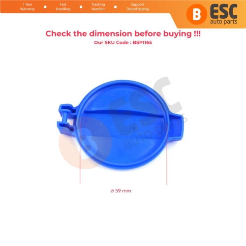 Windshield Wiper Washer Reservoir Bottle Cap for Hyundai Kia 98623-G6000