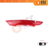 Rear Right Side Bumper Reflex Reflector for Renault Clio MK5 BF B7 2019-On 265602442R