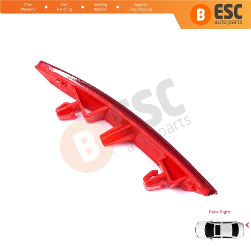 Rear Right Side Bumper Reflex Reflector for Renault Clio MK5 BF B7 2019-On 265602442R