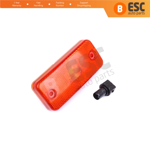 Side Flasher Indicator Repeater Lamp Signal Amber for Fiat Ducato 250 Jumper Boxer Daily Relay 2006-2024 6303.A1