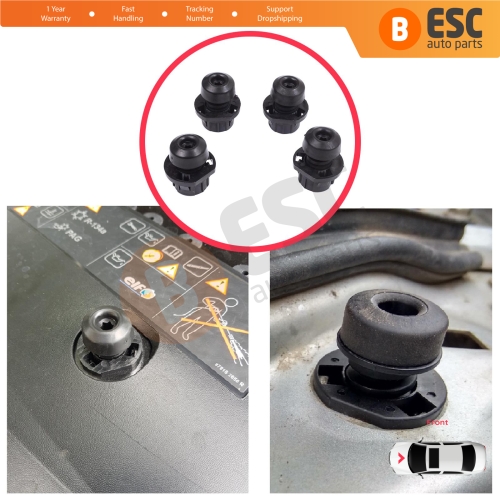 Adjustable Bonnet Hood Stop Buffer for Renault Megane Clio Captur Scenic Master Duster Dokker Lodgy Movano 7700843546