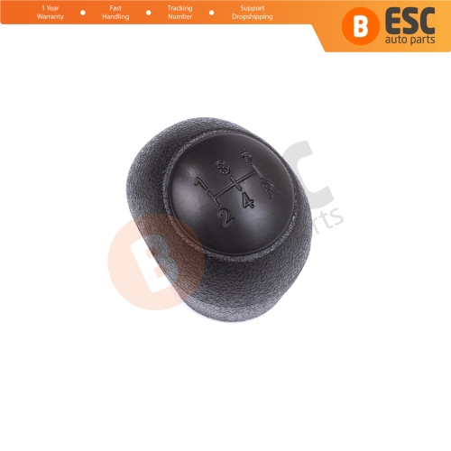 Manual 5 Speed Gear Shift Stick Knob Head Black for Fiat Albea Siena Palio MK1 735318915
