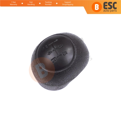 Manual 5 Speed Gear Shift Stick Knob Head Black for Fiat Albea Siena Palio MK1 735318915