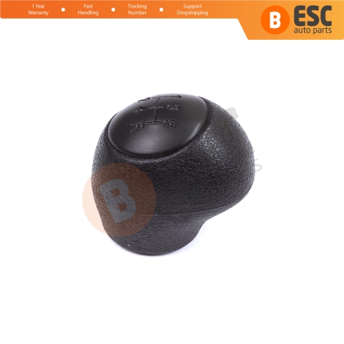 Manual 5 Speed Gear Shift Stick Knob Head Black for Fiat Albea Siena Palio MK1 735318915