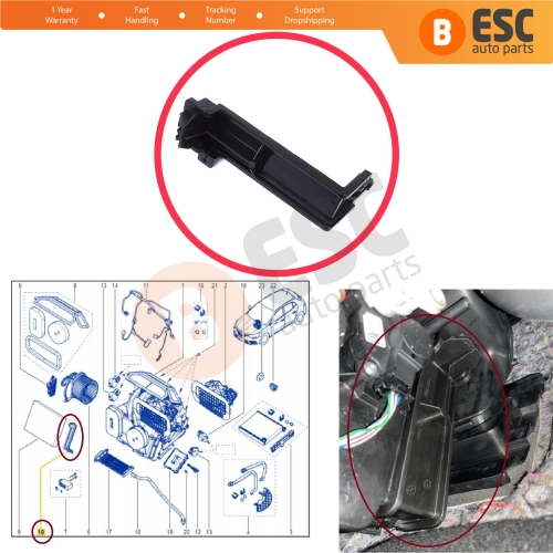 Cabin Pollen Dust Filter Housing Cover Cap for Renault Megane Scenic MK4 Kangoo MK3 Talisman Kadjar Espace MK5 272764273R