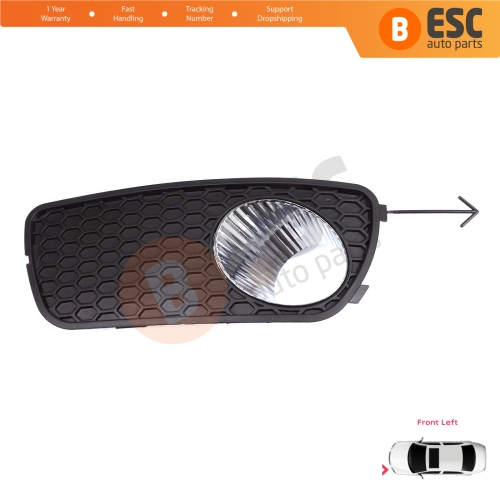 Front Bumper Fog Light Frame Housing Left for Fiat Palio Siena MK1 178 2007-2016 Albea 2002-2012 51703147