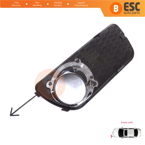 Front Bumper Fog Light Frame Housing Left for Fiat Palio Siena MK1 178 2007-2016 Albea 2002-2012 51703147